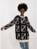 Sweter BA SW model 20301486 czarny - FPrice Sweter BA SW model 20301486 czarny - FPrice