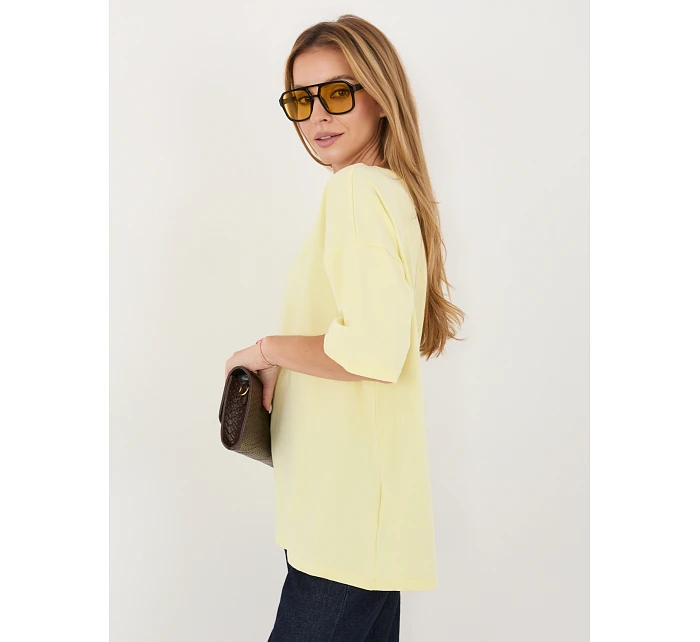 Tričko RV BZ A1230.12 svetlo žlté Tričko RV BZ A1230.12 svetlo žlté