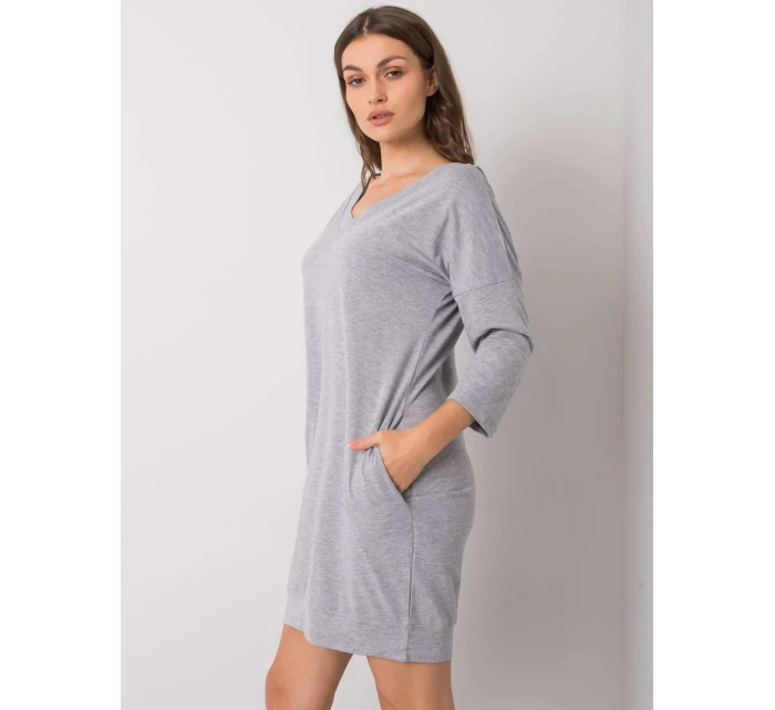 Šaty RV SK 6838.43 sivé