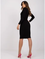 Šaty RV SK model 17035158 černá - FPrice Šaty RV SK model 17035158 černá - FPrice