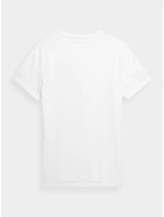 Pánske tričko 4FSS23TTSHM303-10S biele - 4F