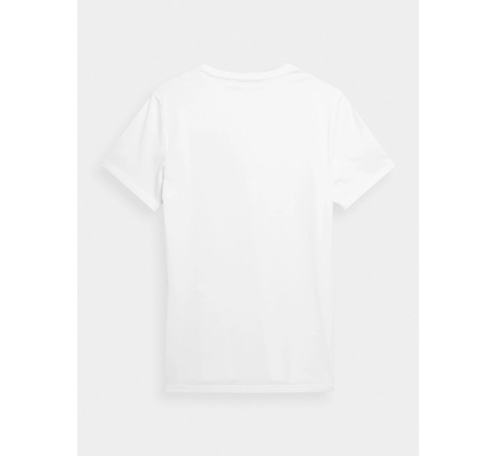 Pánske tričko 4FSS23TTSHM303-10S biele - 4F