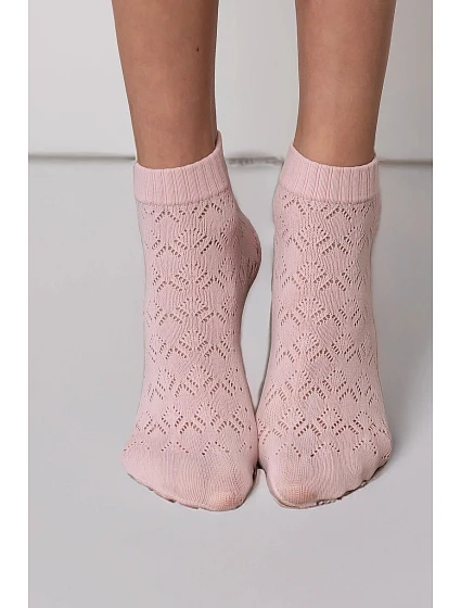 Dívčí prolamované ponožky model 22106855 - Knittex