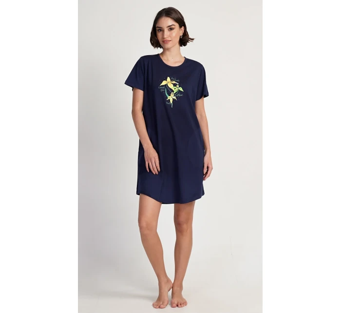 Dámske domáce šaty s krátkymi rukávmi Paula Dámske domáce šaty s krátkymi rukávmi Paula