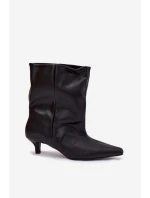 Topánky na podpätku model 221935 Krok vo veľkom štýle