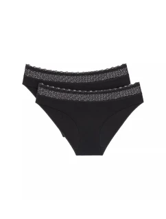 Dámske nohavičky Feel of Modal Tai 2P - BLACK - black 0004 - TRIUMPH