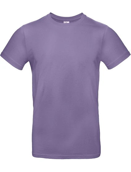 B&C #E190 Tričko z hrubej bavlny 01.003T millennial lilac