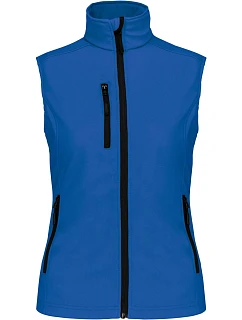 Kariban K 404 Dámska 3-vrstvová softshellová vesta 20.K404 aqua blue
