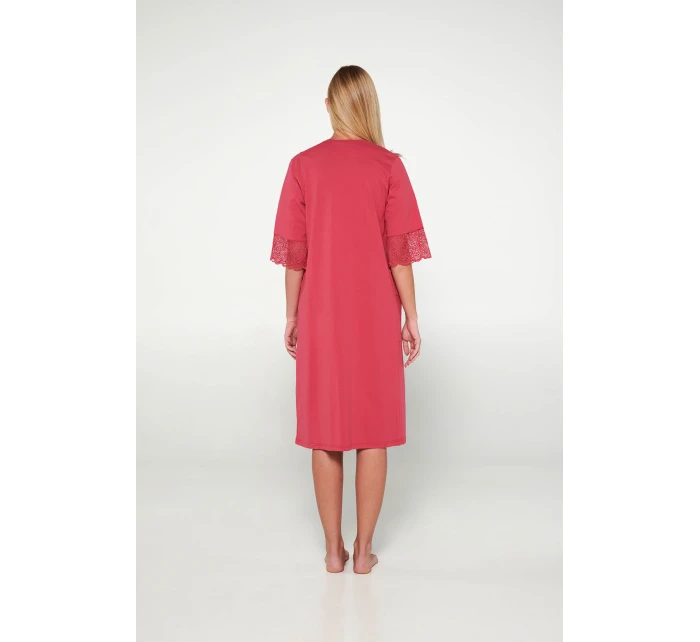 Vamp - Dámsky župan s čipkovými detailmi 19912 - Vamp