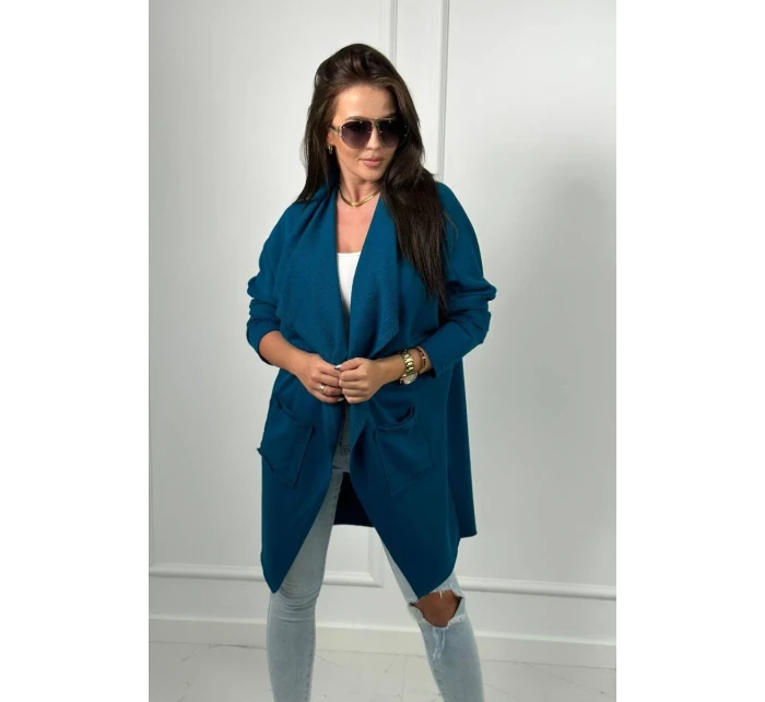 model 18856942 s kapsami námořní - K-Fashion