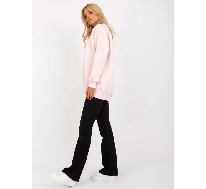 Mikina EM BL 623.06 svetlo ružová