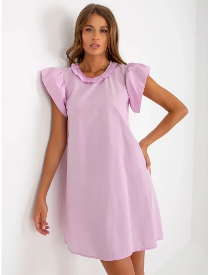 LK SK 506795 šaty.71 svetlo fialová LK SK 506795 šaty.71 svetlo fialová