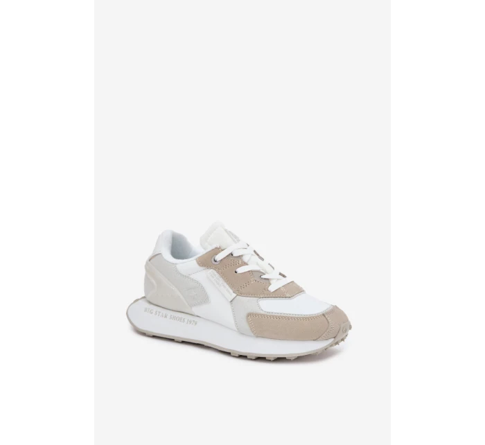 Dámske kožené tenisky Big Star HI-POLY SYSTEM - biele Dámske kožené tenisky Big Star HI-POLY SYSTEM - biele