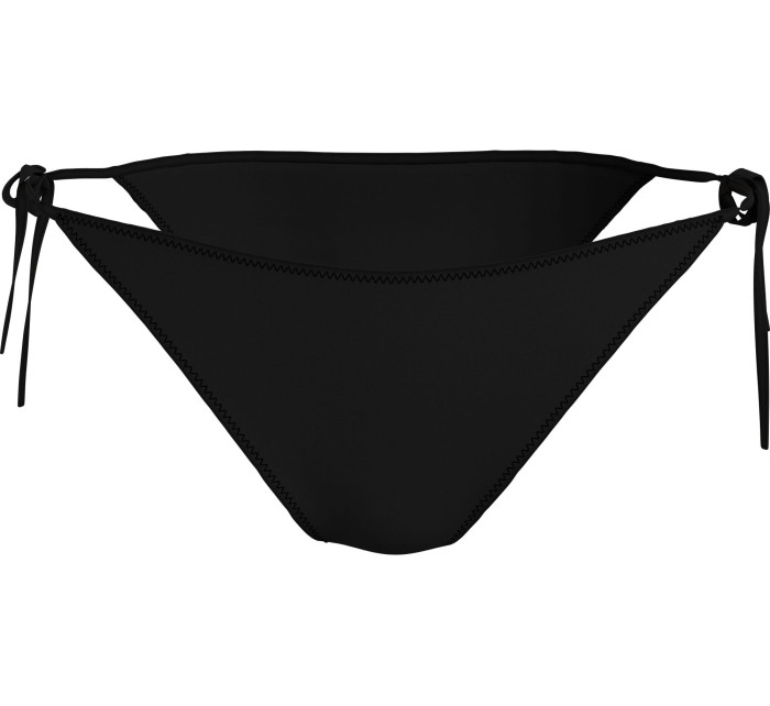 Dámské plavky Spodní díl plavek STRING SIDE TIE CHEEKY BIKINI KW0KW01858BEH - Calvin Klein