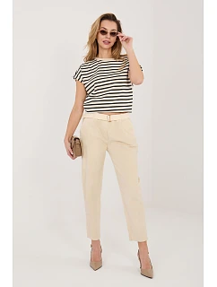 Šnúrové nohavice model 226478 Taliansko Moda