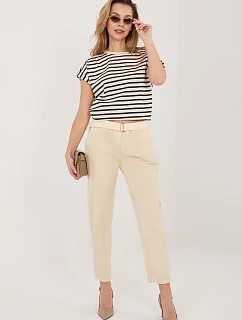 Šnúrové nohavice model 226478 Taliansko Moda