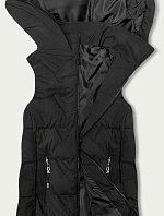 Dámska mikina s kapucňou s'west black (B8176-1)
