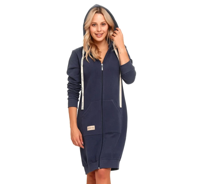 Dámsky župan 9756 modrý - Doctornap