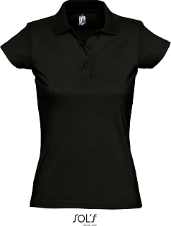 SOL'S Women Dámské žerzejové polo black model 22535662