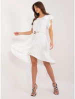 Sukienka DHJ SK model 19760114 biały - FPrice Sukienka DHJ SK model 19760114 biały - FPrice