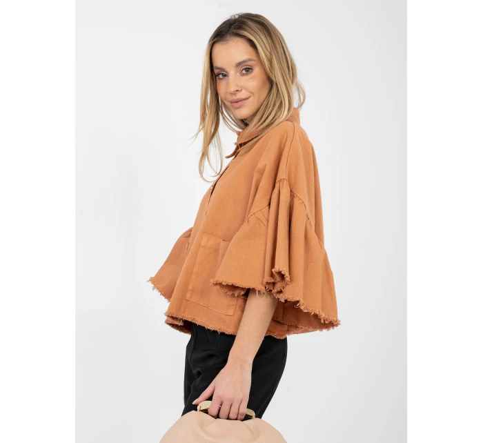 IT KR bunda FL9998.85 tmavo oranžová