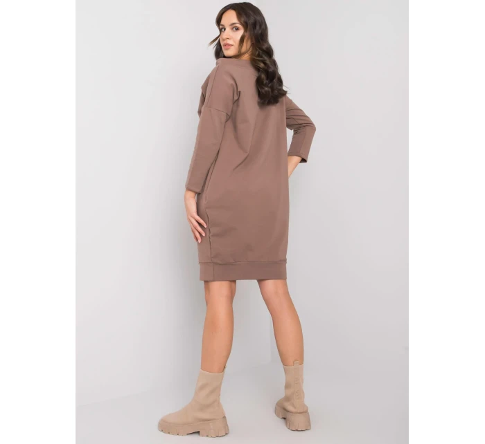 Šaty RV SK  hnědá model 16328170 - FPrice