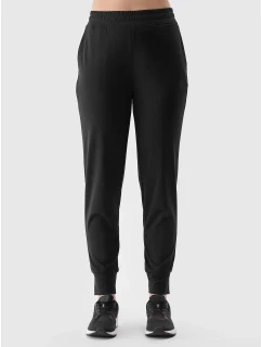 Dámske rýchloschnúce športové nohavice 4F - čierne