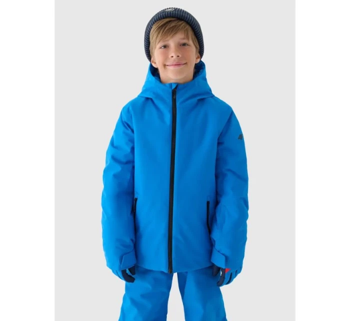 Juniorská lyžiarska bunda Jr 4FJWAW24TTJAM532-33S Blue - 4F