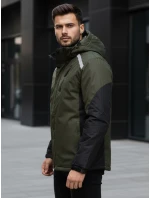 Pánská zelená bunda Dstreet model 21995681 - FashionStreet Pánská zelená bunda Dstreet model 21995681 - FashionStreet