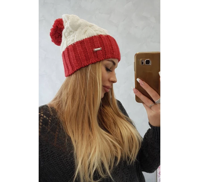 Čepice Paris fleece K212 model 18750079 - K-Fashion Čepice Paris fleece K212 model 18750079 - K-Fashion