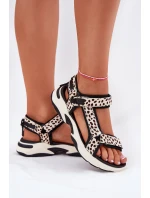 Dámské sandály na suchý zip model 21694727 - D.Franklin