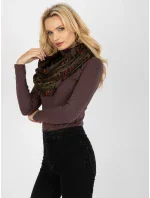 Tunelový šál AT KM 6178.20 khaki