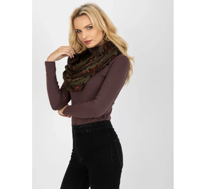 Tunelový šál AT KM 6178.20 khaki