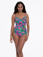 Jednodielne plavky 7400 Janina ružová a tyrkysová - Anita Classix