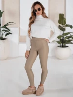 dámské voskované kalhoty béžové Dstreet model 21970454 - FashionStreet