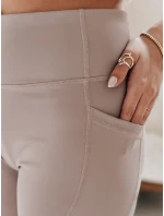 Dámské cyklistické šortky cappuccino Dstreet model 21982905 - FashionStreet