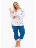 Cornette 732/452 Amelia 2 3/4 3XL-5XL dámske pyžamo