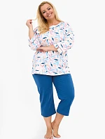 Cornette 732/452 Amelia 2 3/4 3XL-5XL dámske pyžamo