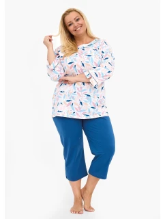 Cornette 732/452 Amelia 2 3/4 3XL-5XL dámske pyžamo