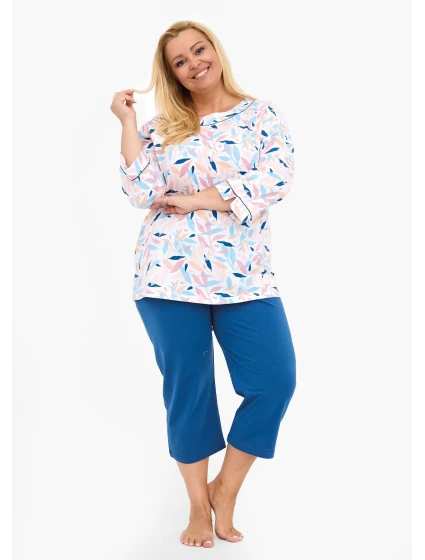 Cornette 732/452 Amelia 2 3/4 3XL-5XL dámske pyžamo