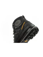 model 21479888 Nero pánské trekové boty kožené nepromokavé kotníkové boty - Grisport