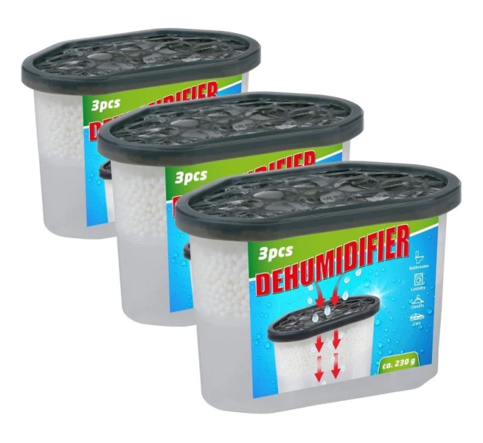 Pohlcovač vlhkosti 3x500ML/230G Pohlcovač vlhkosti 3x500ML/230G