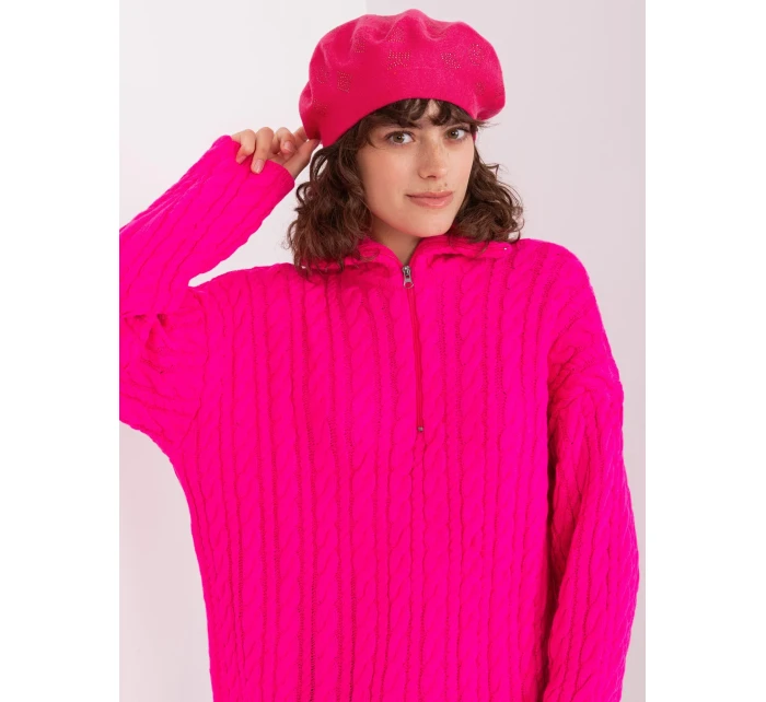 Czapka AT CZ model 19014800 fuksjowy - FPrice Czapka AT CZ model 19014800 fuksjowy - FPrice