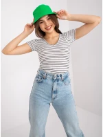 Bluzka TW BZ BL model 21127040 biało czarny - FPrice