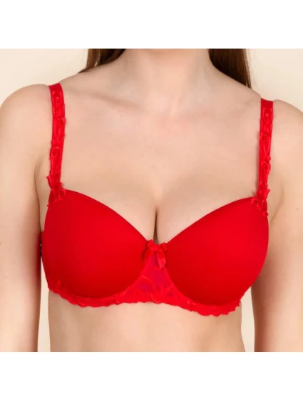 Podprsenka 131343 Andora červená 361 - Simone perál Podprsenka 131343 Andora červená 361 - Simone perál