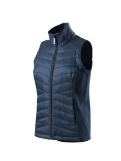 Dámska hybridná vesta Cross blue - Malfini