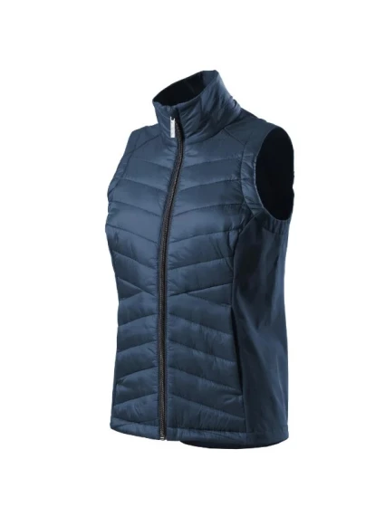 Dámska hybridná vesta Cross blue - Malfini