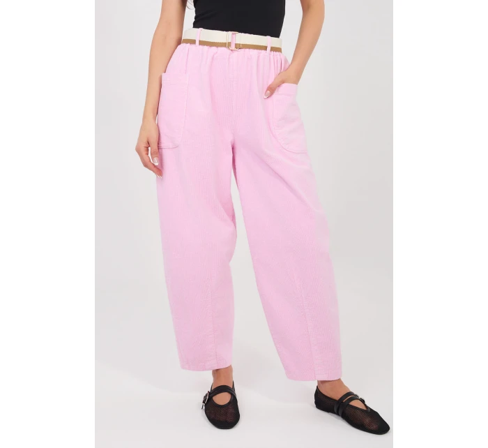 Šnúrové nohavice model 225099 Rue Paris