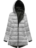 DWUSTRONNA ZIMOWA PARKA DAMSKA Z KAPTUREM model 21242265 - S'WEST DWUSTRONNA ZIMOWA PARKA DAMSKA Z KAPTUREM model 21242265 - S'WEST