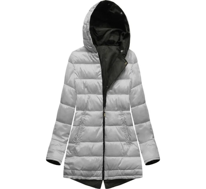 DWUSTRONNA ZIMOWA PARKA DAMSKA Z KAPTUREM model 21242265 - S'WEST
